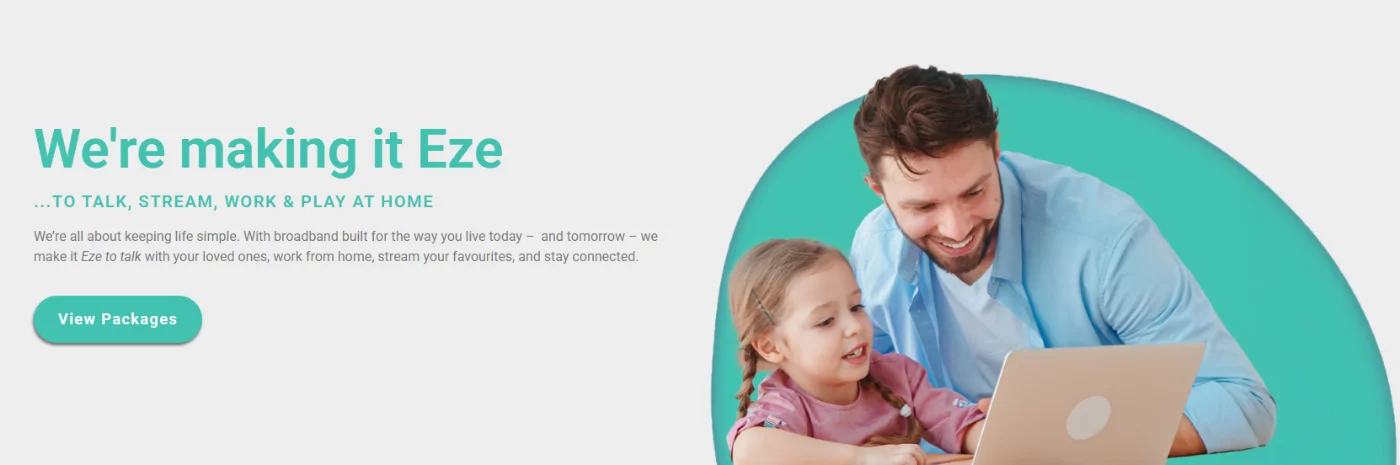EzeTalk Residential website